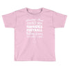 dreaming about pumpkin spice hayrides footbal falling leaves family ti Toddler T-shirt