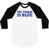 blue grass t shirt country music shirt cool tshirt harmonica banjo shi 3/4 Sleeve Shirt