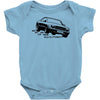 mercedes benz w126 Baby Onesie