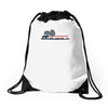 laser pointer Drawstring Bags