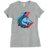 m 343 horses power Ladies Fitted T-Shirt
