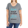 Mom Great Job I'm Awesome Love Happy Mother's Day Ladies Curvy T-Shirt