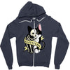 schrodinger cat tattoo Zipper Hoodie