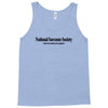 national sarcasm society funny t shirt college Tank Top