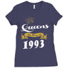 queens are born in 1993 Ladies Fitted T-Shirt
