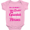 Grammy Was Created Because Need Real Heroes Baby Onesie