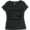 trail marks Women's Triblend Scoop T-shirt