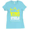 capital steez king steelo Ladies Fitted T-Shirt