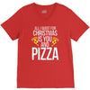 all i want for christmas is you and pizz V-Neck Tee