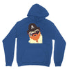 pug in a crew Hoodie