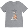 the big meowski V-Neck Tee