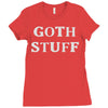 goth stuff Ladies Fitted T-Shirt