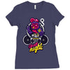 up all night Ladies Fitted T-Shirt