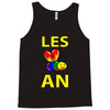 gay pride parade lgbt lesbian gay bi trans queer pan light Tank Top