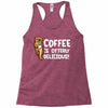 otter coffee Racerback Tank