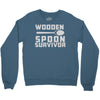 wooden spoon survivor Crewneck Sweatshirt