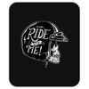 hi girl... ride with me! Mousepad