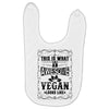 Awesome Vegan Baby Bibs