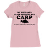 my wife Ladies Fitted T-Shirt