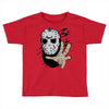 hockey mask halloween Toddler T-shirt