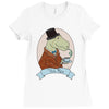 tea rex Ladies Fitted T-Shirt