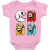 pac skull copy Baby Onesie
