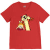 Calvin and hobbes V-Neck Tee