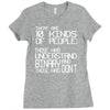there are 10 kinds of people Ladies Fitted T-Shirt