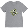 lets rock!!! black V-Neck Tee