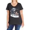 jurassic hoth Ladies Curvy T-Shirt