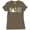 wasted tee Ladies Fitted T-Shirt