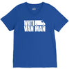 white van man funny V-Neck Tee