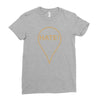 Hate Ladies Fitted T-Shirt