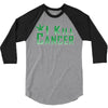I Kill Cancer, I Kill Cancer T Shirt 3/4 Sleeve Shirt