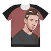 Messi All Over Women's T-shirt