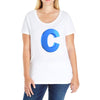 c 3d Ladies Curvy T-Shirt