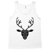 poly deer black Tank Top