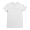 assassins slogan Ladies Fitted T-Shirt