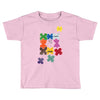 puzzled Toddler T-shirt
