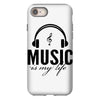 music is my life iPhone 8
