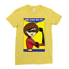 We Can Do It Ladies Fitted T-Shirt
