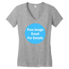 american apparel Women's V-Neck T-Shirt