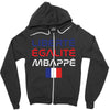 Librate Egalite Mbappe France Zipper Hoodie