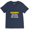 father's day grandpa gift funny grandpa shirt birthday gift for grandp V-Neck Tee