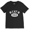 cat dad V-Neck Tee