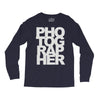 photographer Long Sleeve Shirts