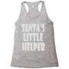 santa's little helper Racerback Tank