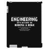 engineering it's as easy as riding a bike iPad 3 and 4 Case