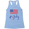 july 4th Racerback Tank