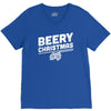 beery christmas hops drinking beer funny V-Neck Tee